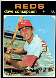 1971 Topps Baseball Cards      014      Dave Concepcion RC